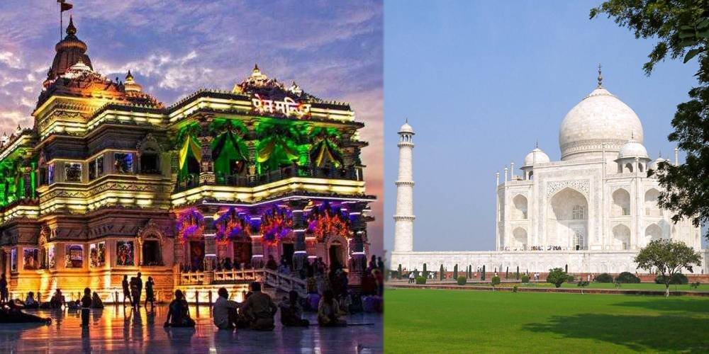 Noida to Mathura & Agra taxi