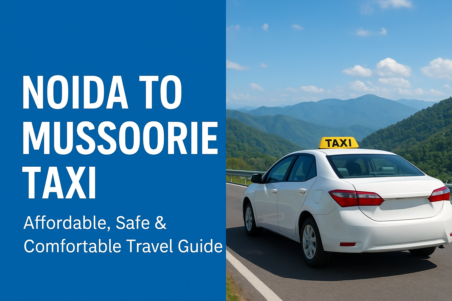 noida to mussoorie taxi
