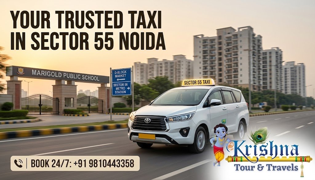 taxi services in sector 55 noida