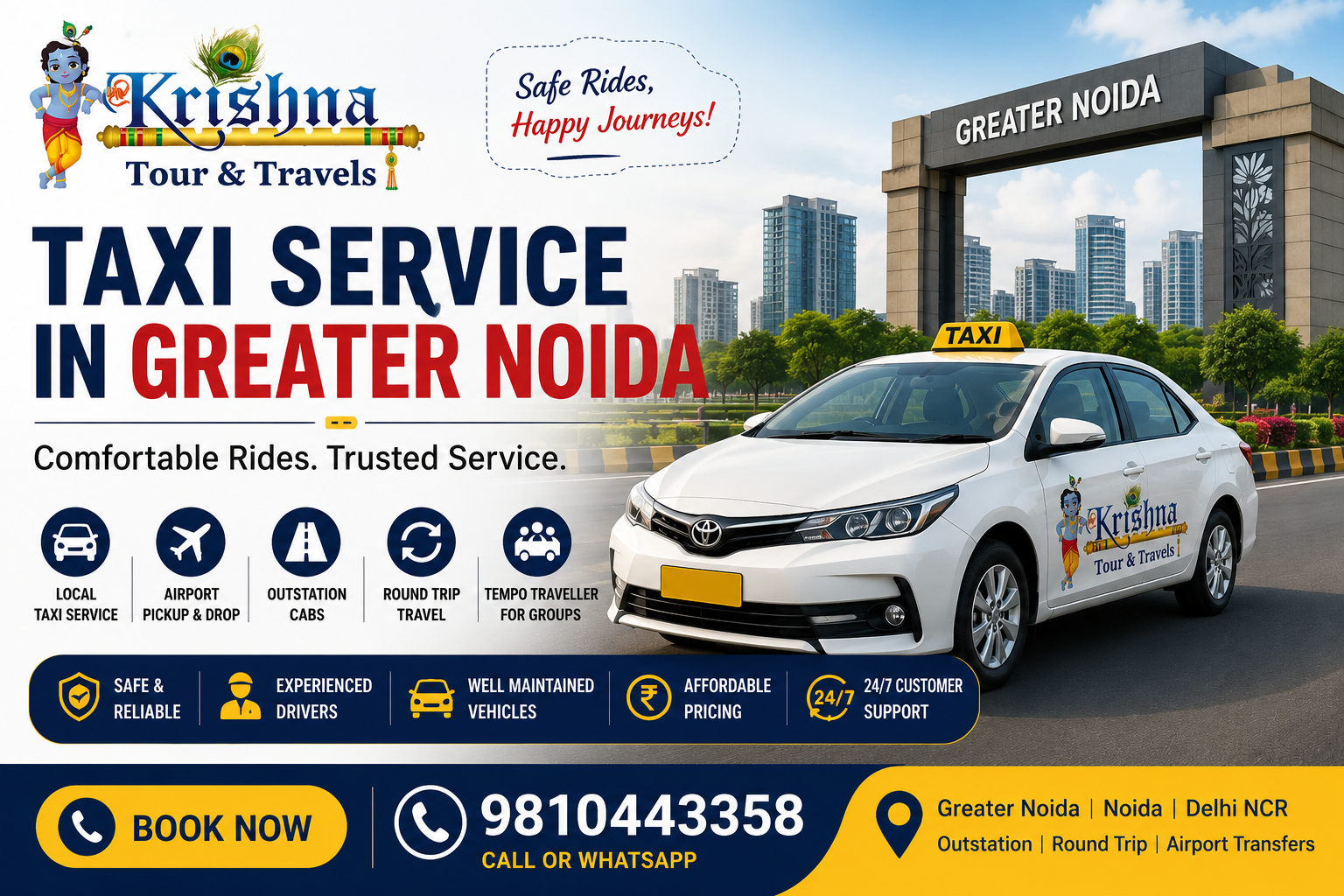 Taxi Service in Greater Noida for Safe & Hassle-Free Travel Taxi Service in Greater Noida for Safe Hassle-Free Travel