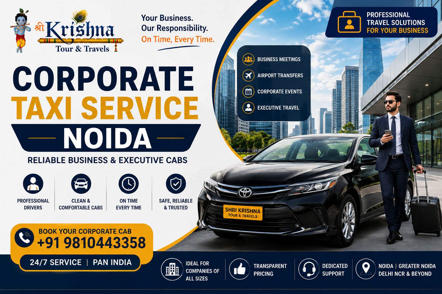 corporate taxi service noida